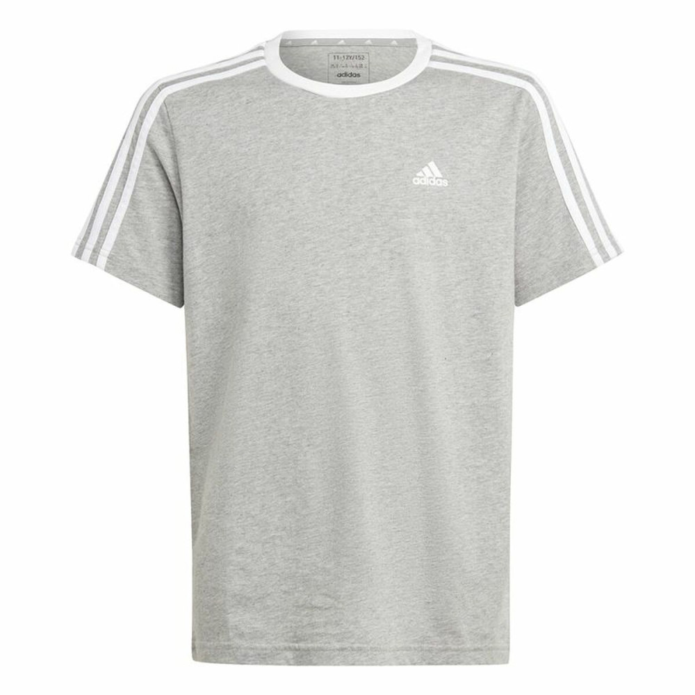 Child's Short Sleeve T-Shirt Adidas Grey