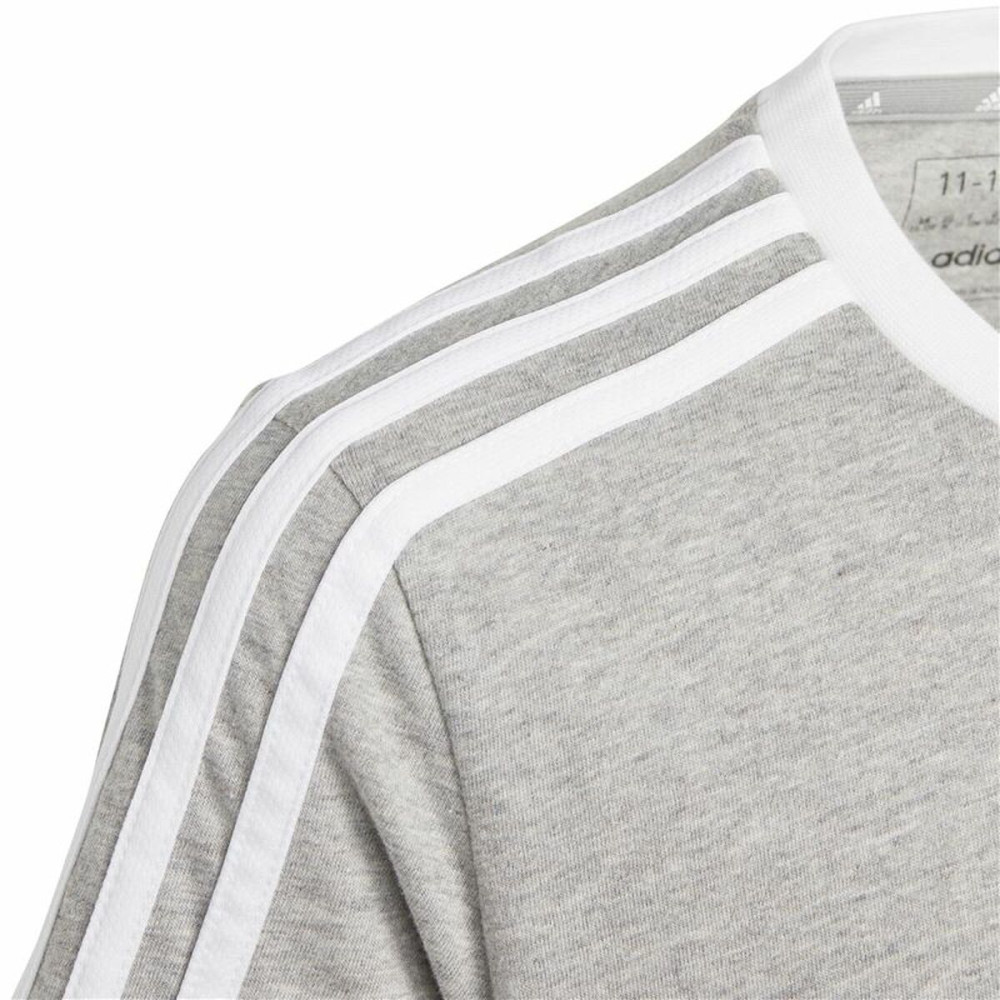 Child's Short Sleeve T-Shirt Adidas Grey