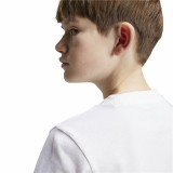 Child's Short Sleeve T-Shirt Adidas Nations White