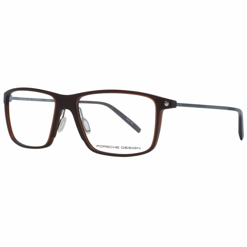 Men' Spectacle frame Porsche Design P8336-56E Brown ø 56 mm