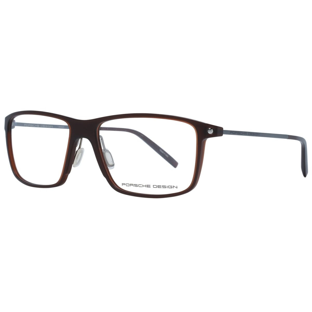 Men' Spectacle frame Porsche Design P8336-56E Brown ø 56 mm