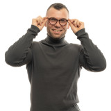 Men' Spectacle frame QuikSilver EQYEG0306851A Brown Ø 51 mm