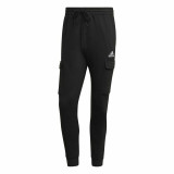 Long Sports Trousers Adidas Essentials Fleece Black Men