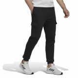 Long Sports Trousers Adidas Essentials Fleece Black Men