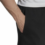 Long Sports Trousers Adidas Essentials Fleece Black Men