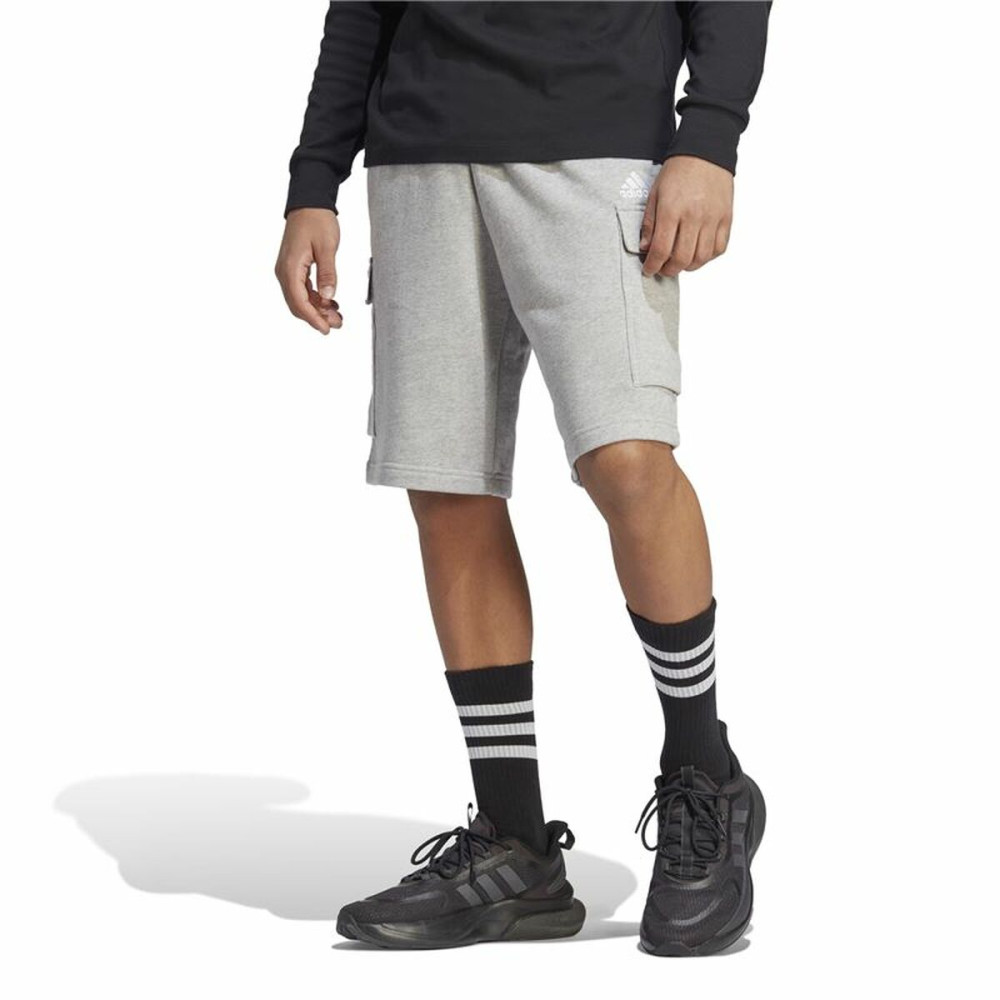 Sports Shorts Adidas Essentials French Terry Cargo Grey