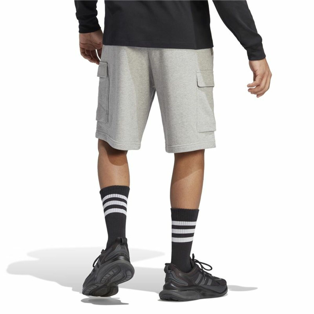 Sports Shorts Adidas Essentials French Terry Cargo Grey