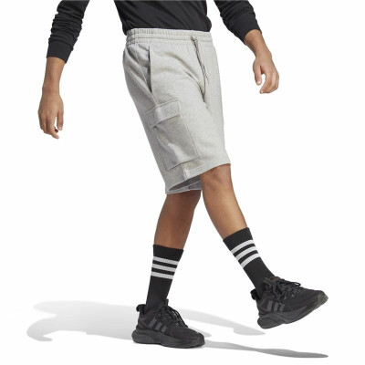 Sports Shorts Adidas Essentials French Terry Cargo Grey