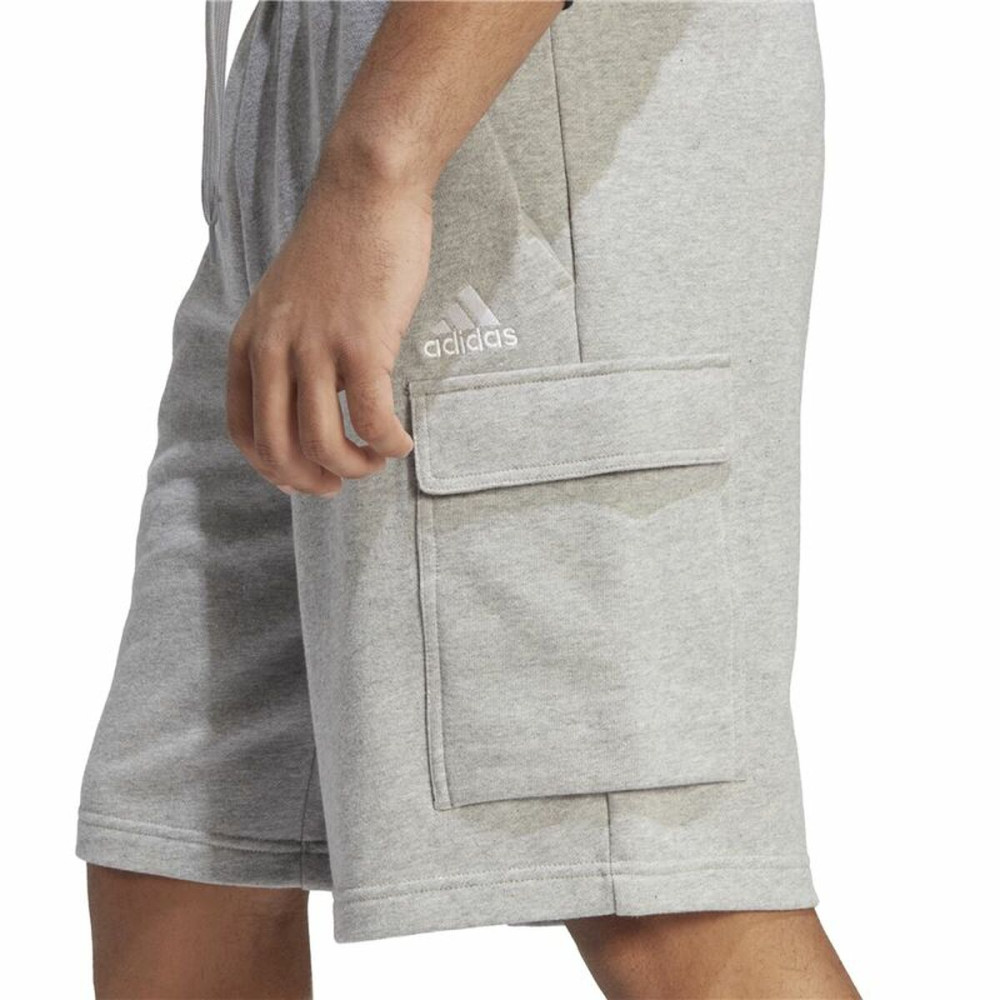Sports Shorts Adidas Essentials French Terry Cargo Grey