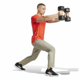 Long Sports Trousers Adidas Gym+ 3S Grey Men