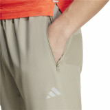 Long Sports Trousers Adidas Gym+ 3S Grey Men