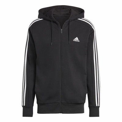 Men’s Hoodie Adidas Essentials French Terry 3 bandas Black