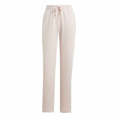 Long Sports Trousers Adidas Essentials Small Logo Feel Cozy Open Pink Lady