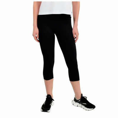 Sport leggings for Women Reebok Id Train Capri Black
