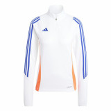 Women’s Sweatshirt without Hood Adidas Tiro24 Training White