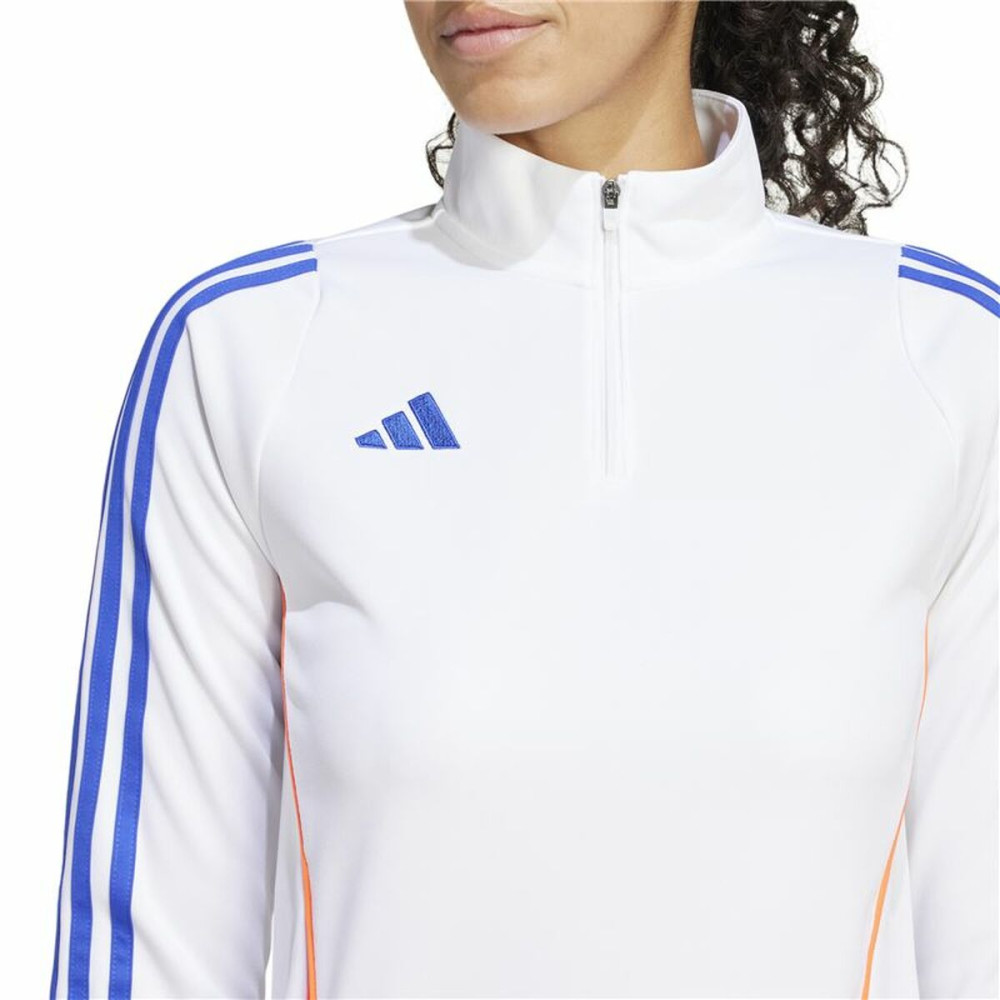 Women’s Sweatshirt without Hood Adidas Tiro24 Training White