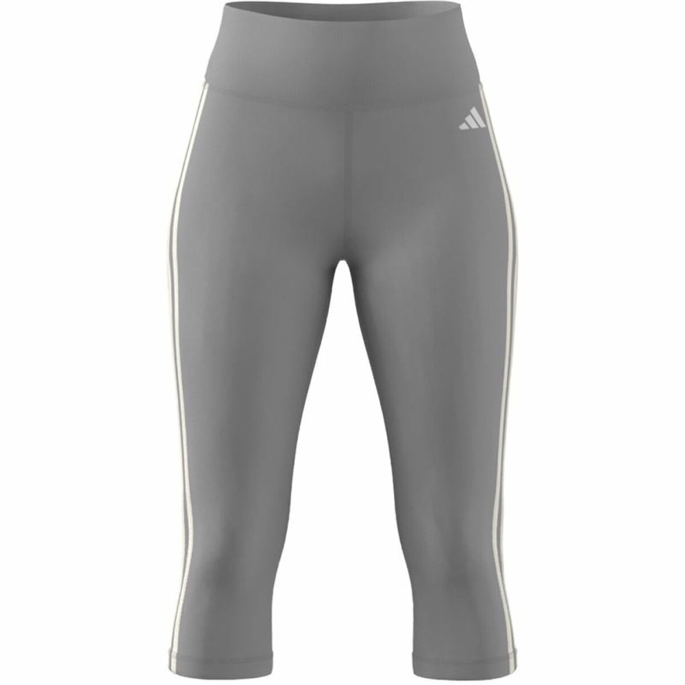 Sport leggings for Women Adidas Train Essentials 3S 3/4 Grey