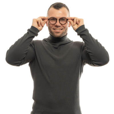 Men' Spectacle frame QuikSilver EQYEG0305350A Brown Ø 50 mm