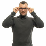 Men' Spectacle frame QuikSilver EQYEG0308552K Grey Ø 52 mm