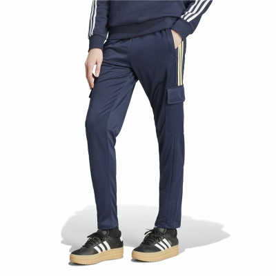 Long Sports Trousers Adidas Tiro Cargo Blue Lady