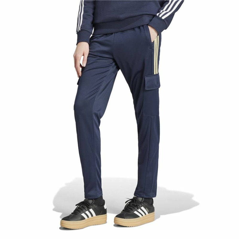 Long Sports Trousers Adidas Tiro Cargo Blue Lady
