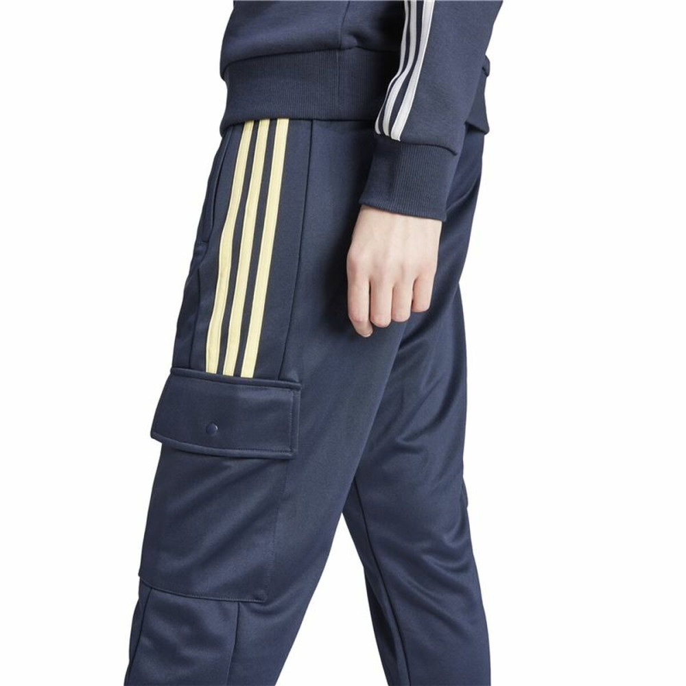 Long Sports Trousers Adidas Tiro Cargo Blue Lady