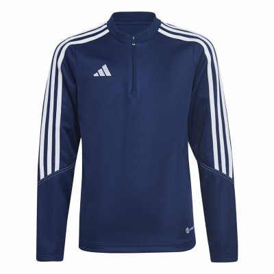 Children’s Sweatshirt without Hood Adidas Tiro 23 Blue