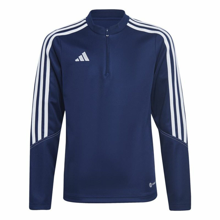 Children’s Sweatshirt without Hood Adidas Tiro 23 Blue