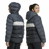 Children's Sports Jacket Adidas Cazadora Synthetic Down Infantil Black Grey