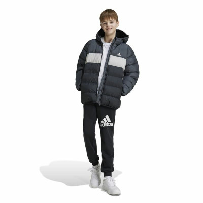 Children's Sports Jacket Adidas Cazadora Synthetic Down Infantil Black Grey