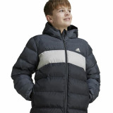 Children's Sports Jacket Adidas Cazadora Synthetic Down Infantil Black Grey