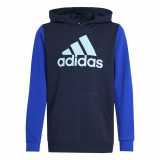 Children’s Hoodie Adidas Essentials Big Logo Colorblock Blue