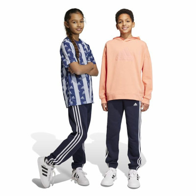 Long Sports Trousers Adidas Essentials Black