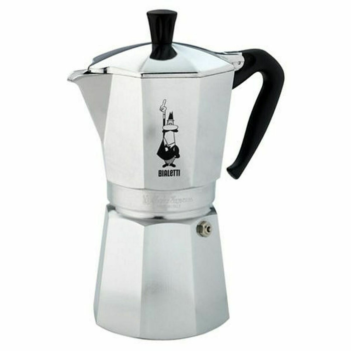 Italian Coffee Pot Bialetti 0001166/MR Silver Aluminium 12 Cups