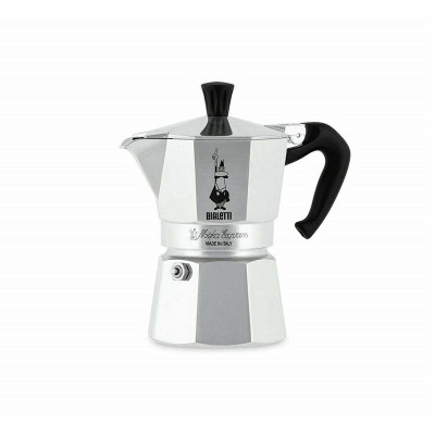 Italian Coffee Pot Bialetti 0001161 Silver 60 ml