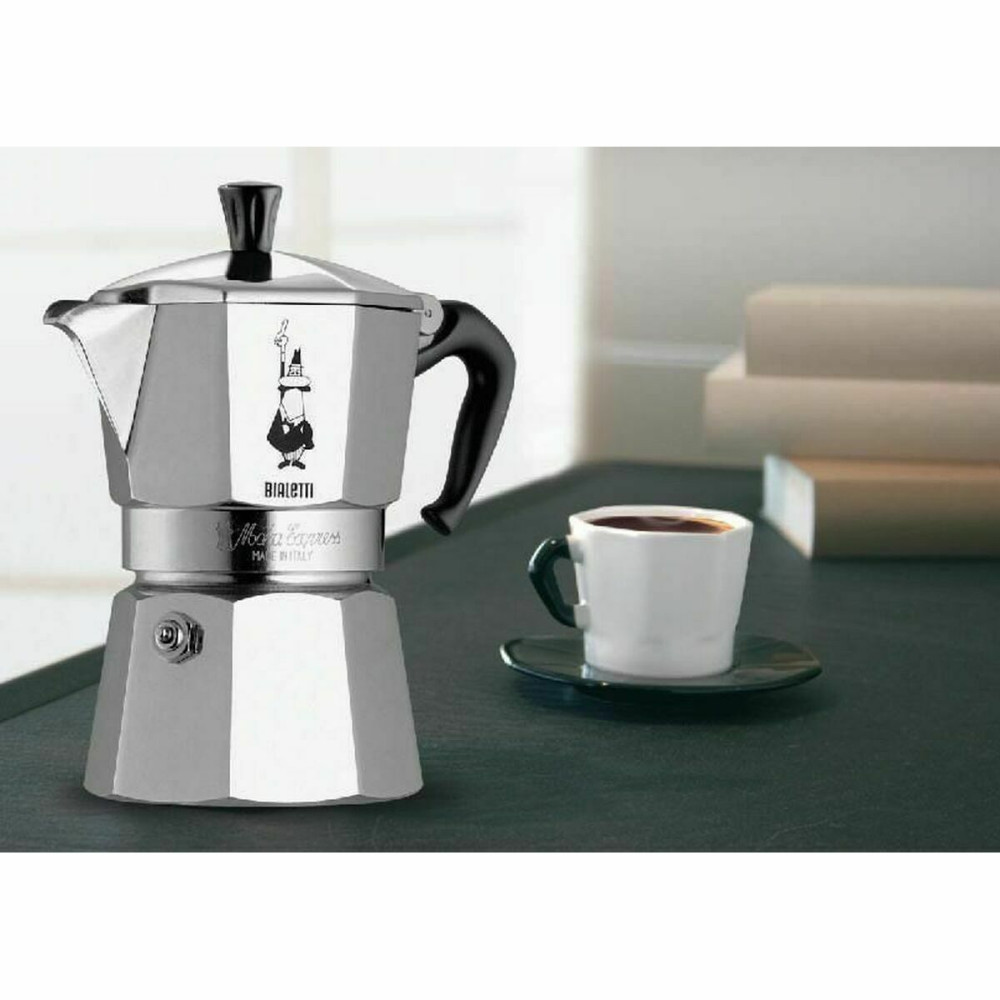 Italian Coffee Pot Bialetti 0001166/MR Silver Aluminium 12 Cups