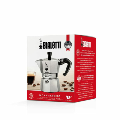 Italian Coffee Pot Bialetti 0001161 Silver 60 ml