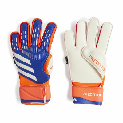 Goalkeeper Gloves Adidas Predator Match Blue Adults