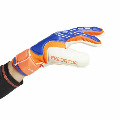 Goalkeeper Gloves Adidas Predator Match Blue Adults