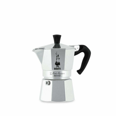 Italian Coffee Pot Bialetti 0001162 Silver Metal