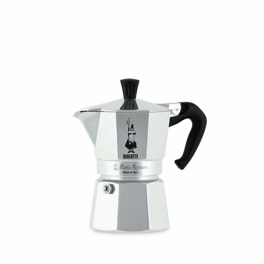 Italian Coffee Pot Bialetti 0001162 Silver Metal
