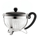 Teapot Bodum Black Plastic 1 L