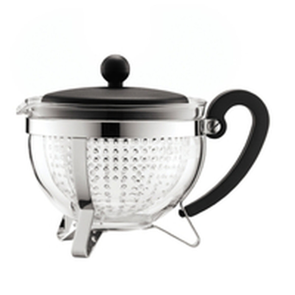 Teapot Bodum Black Plastic 1 L