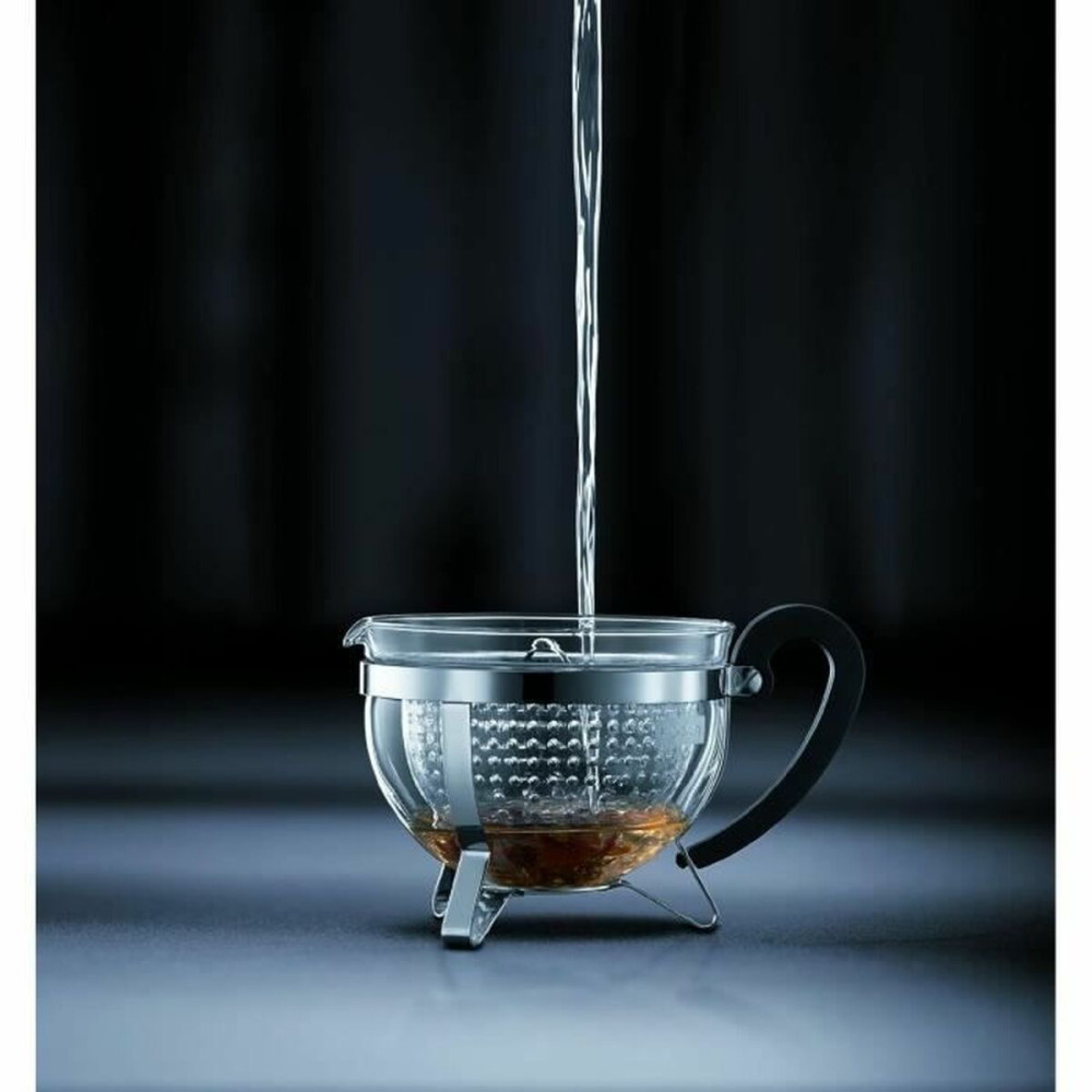 Teapot Bodum Black Plastic 1 L