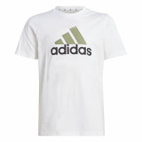Unisex Short Sleeve T-Shirt Adidas Essentials White