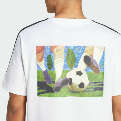 Men’s Short Sleeve T-Shirt Adidas Gallery Graphic White