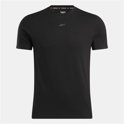 Men’s Short Sleeve T-Shirt Reebok Reebok Athlete Tee Black