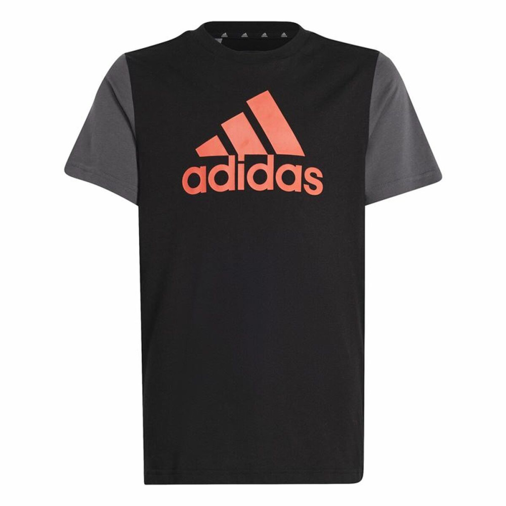 Unisex Short Sleeve T-Shirt Adidas Essentials Black