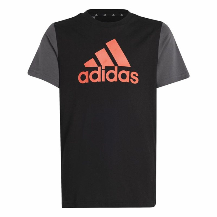 Unisex Short Sleeve T-Shirt Adidas Essentials Black