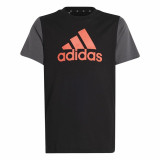 Unisex Short Sleeve T-Shirt Adidas Essentials Black